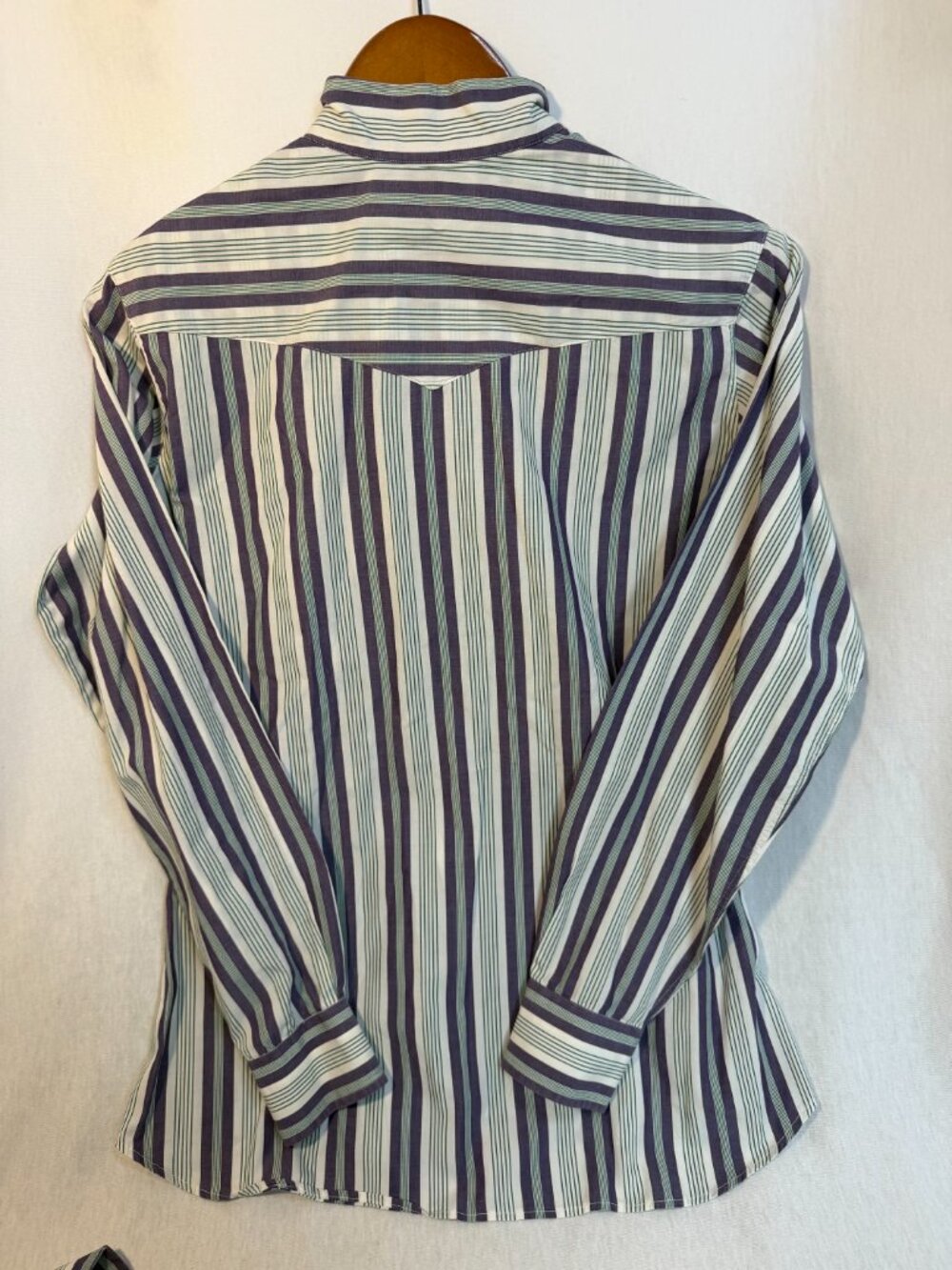 Vintage Essex Classics Equestrian Show Shirt Ratcatcher Striped Size 38 USA - Picture 7 of 8